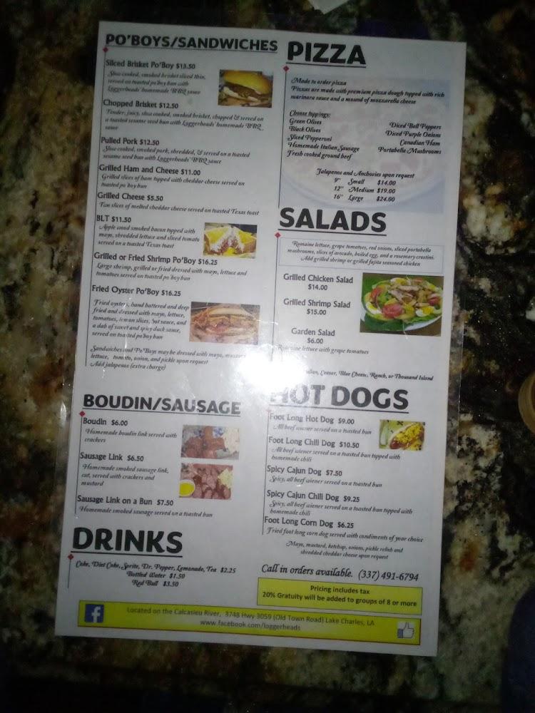 Loggerheads Bar Menu image 4